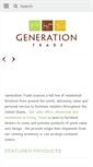 Mobile Screenshot of generationtrade.com